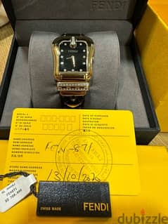 Fendi discount watch diamond