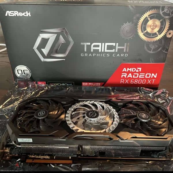 ASROCK rx 6800XT TAICHI 16GB RAM 0