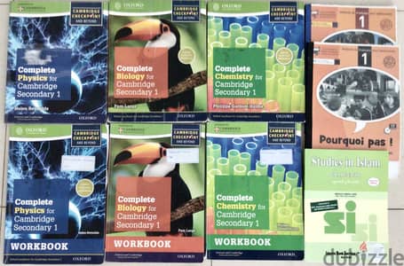 Al Noor Cambridge Secondary Science Books in Excellent condition