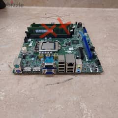 Motherboard Dell + CPU i7-4770 3.40GHZ. للبيع