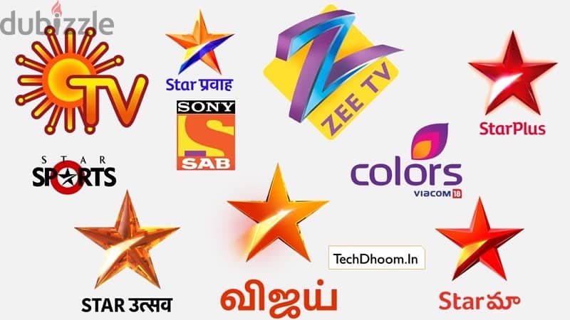 All 4K TV channels Without Dish/Android box tv receiver/No need Airtel 6
