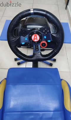 Logitech G29 Steering Wheel with Chair