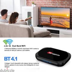 4K Android smart TV box Reciever/ALL TV CHANNELS WITHOUT DISH
