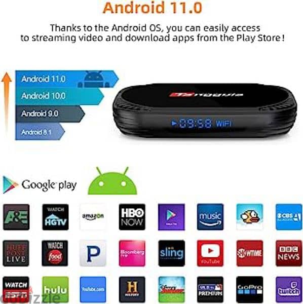 4K Android smart TV box Reciever/ALL TV CHANNELS WITHOUT DISH 2
