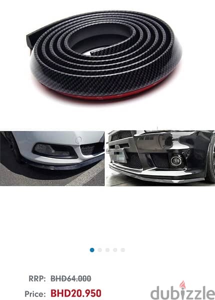 lip kit fits all cars 8bd new carbon fiber 1