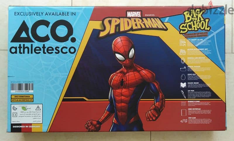 Fun kit Marvel Spiderman back to school brand new sealed 0