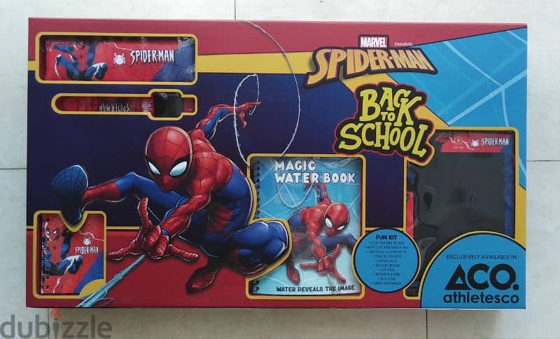 Fun kit Marvel Spiderman back to school brand new sealed 1