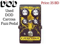 Used DOD Carcosa Fuzz Pedal available in stock.