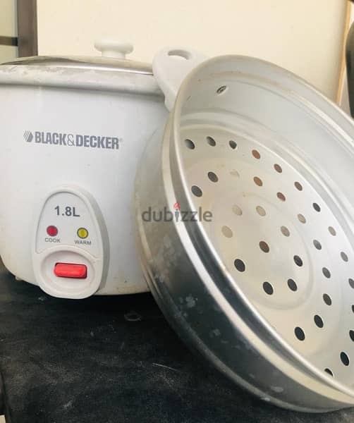 deep fryer & rice cooker 4