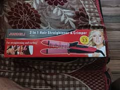 hair straightener and crimper 0