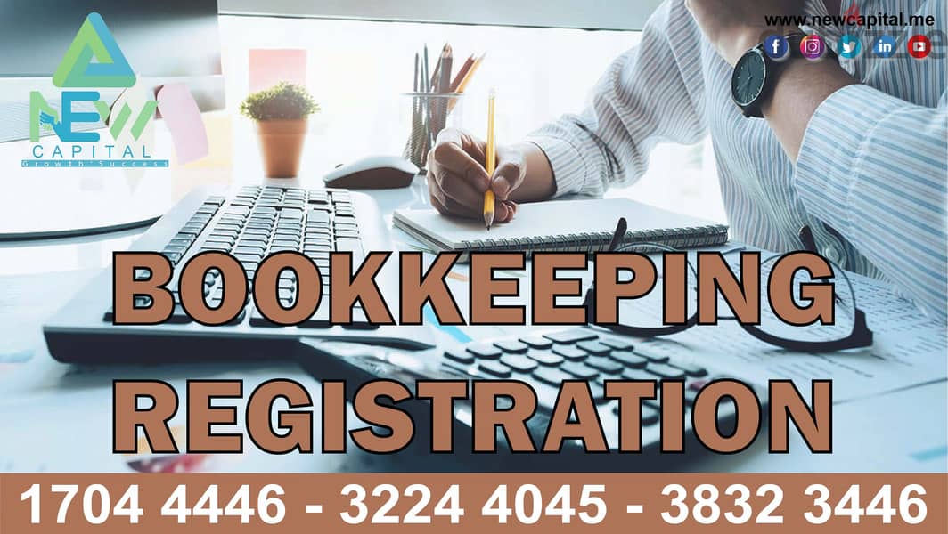Bookkeeping ''Registration Service -^50_BHD 0