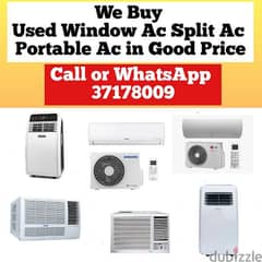 we Buy used Window Ac Splitunit portable Ac fridge etc