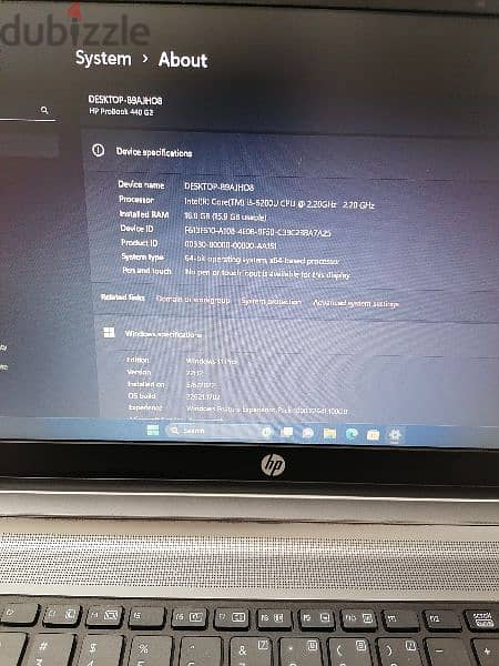 Hp slim used laptop 2