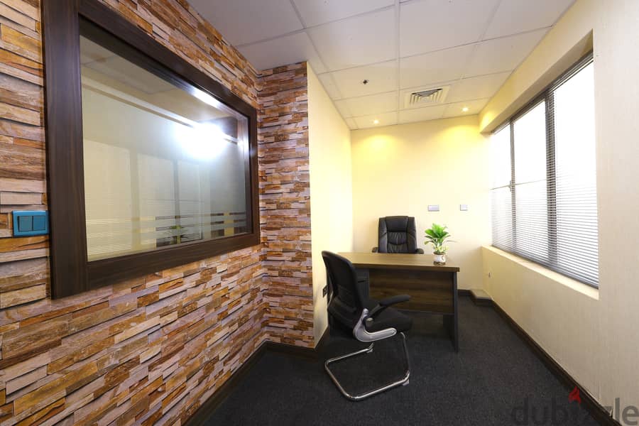 Furnished Luxury office including ewa internet 0