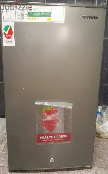 Aftron new single door fridge for sale with 1 yr warranty on July2023 0