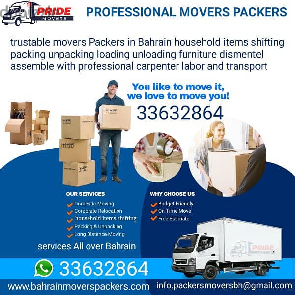 expert in household items shifting packing 33632864 WhatsApp 0