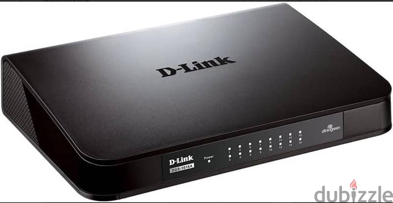 D-Link  DES-1016A 16-Port 10/100Mbps Switch 4