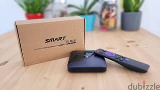 4K Android smart TV box Reciever/All TV Channels without Dish