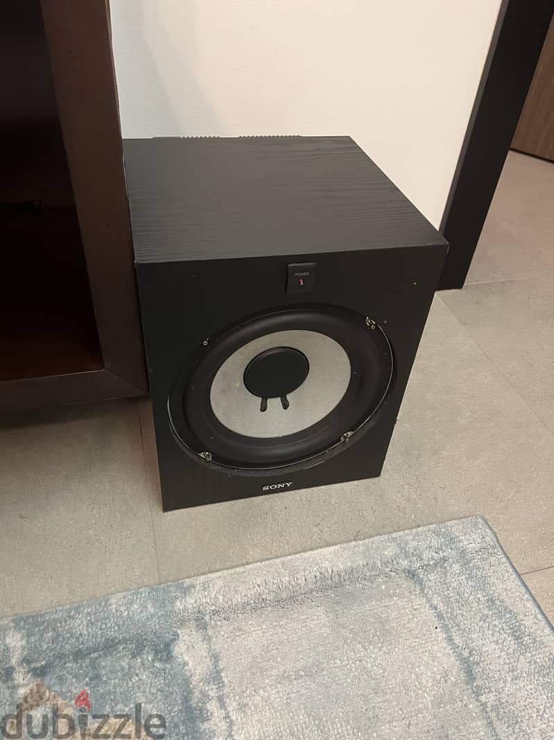 Complete Sound System - Amplifier - Speaker - Subwoofer -Technics-Sony 6