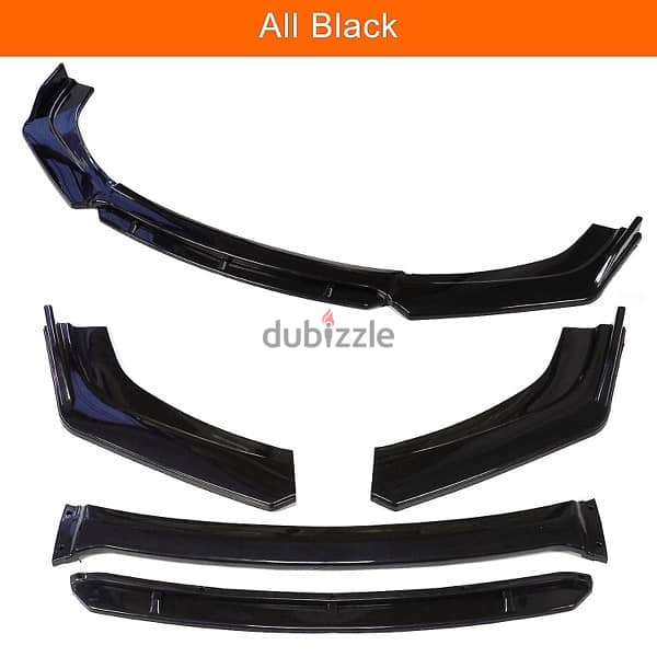 car body kit with side skirts 30bd gloss black fits all cars 2