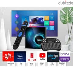 5G Android TV box receiver/All tv channels without Dish/works All tv's