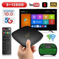 4K Android box tv Reciever/All tv channels without Dish/works all tv's 0