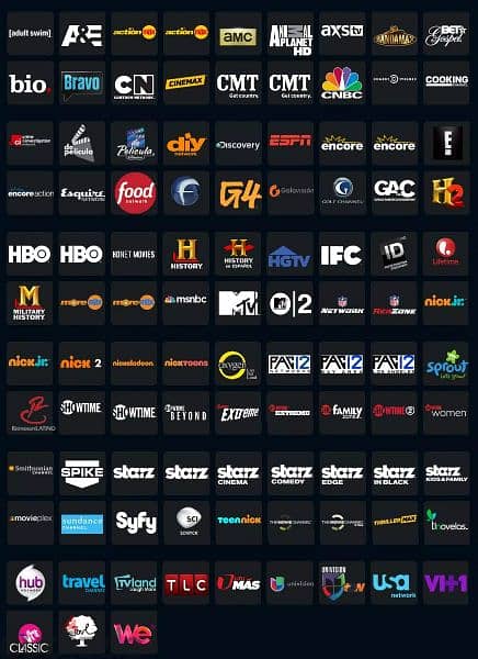 4K Android box tv Reciever/All tv channels without Dish/works all tv's 2