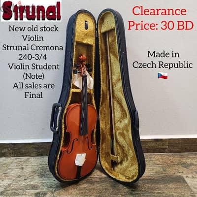 Strunal violin store