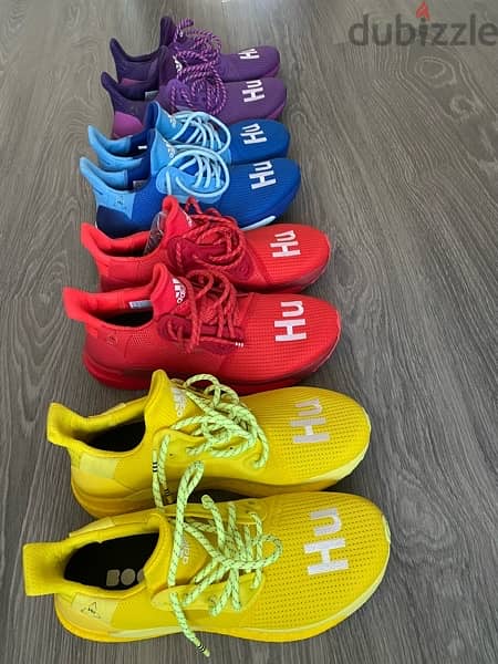 Adidas Pharrell Solar Hu - All 4 colors 1