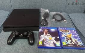 PS4 SLIM GREAT CONDITION 0