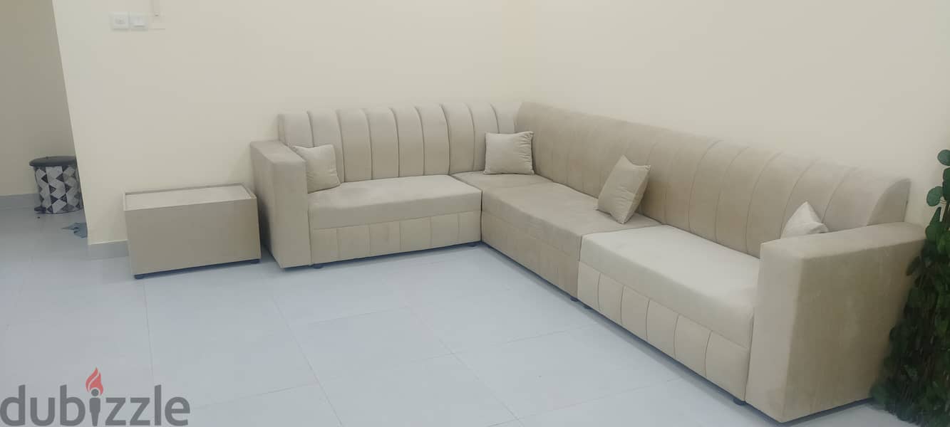 7 Seater Sofa with table home center totally New 1