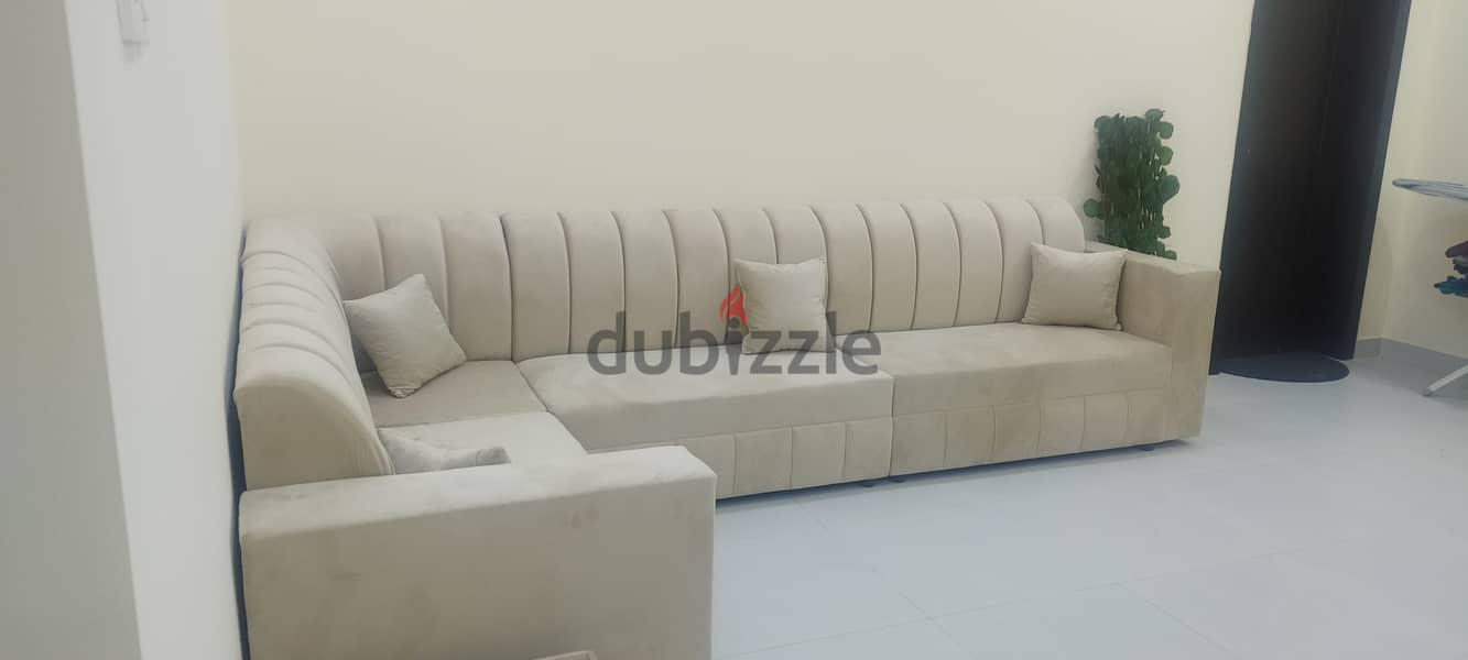 7 Seater Sofa with table home center totally New 2