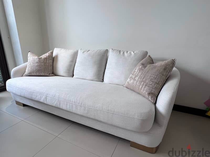 couch / sofas set - 2 sofas / 2 arm chairs 2