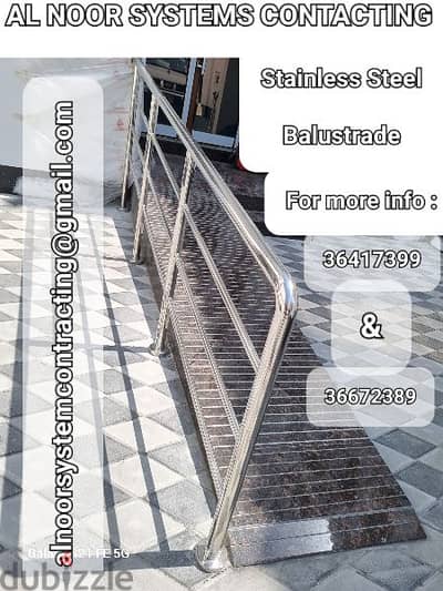Stainless Steel Balustrade.