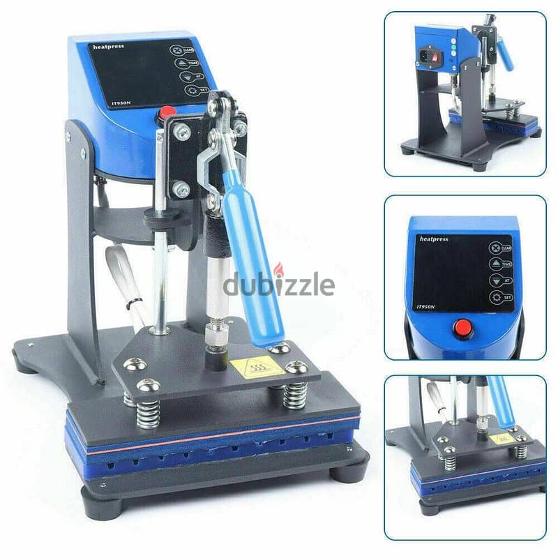 Pen Heat Press Transfer Printing Machine PT110-2PX 7