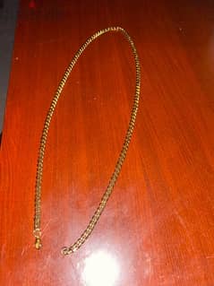 USED ONCE - Gold Chain / Necklace 0
