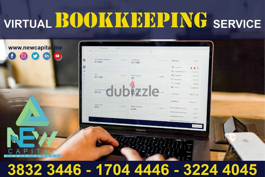 Virtual^ Bookkeeping- Service 50 BHD 0