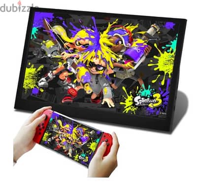 Portable Monitor 15.6" for Laptop PC IPhone Samsung PS4 Switch XBox