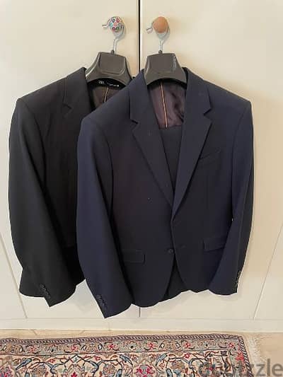 Zara brand  High quality blazer suit ,  for men , little used,