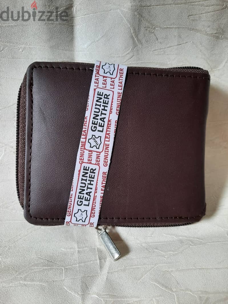 Leather wallet 100%Geniue  for men 8