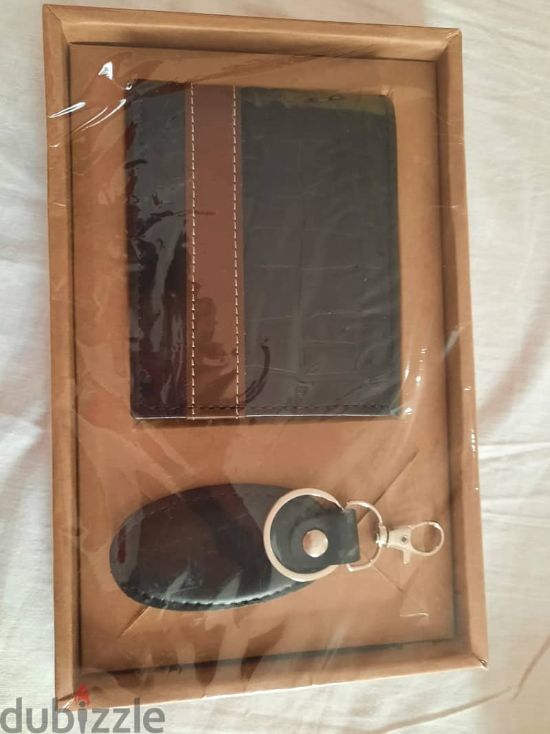Genuine leather 2 piece Gift sets for men 2