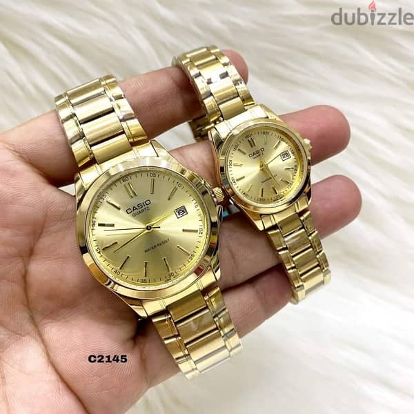 Couple watches clearance casio with price