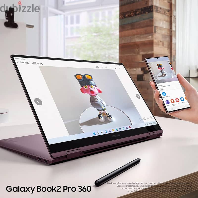 2in1 Laptop - Samsung Book 2 Pro 360 Amoled panel 3