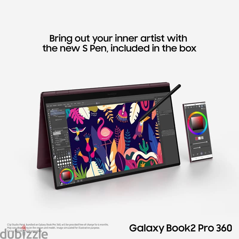2in1 Laptop - Samsung Book 2 Pro 360 Amoled panel 4