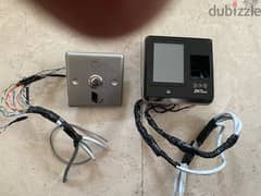 FINGERPRINT AND TIME ATTENDANCE AND ACCESS CONTROL SYSTEM WITH TOUCH 0