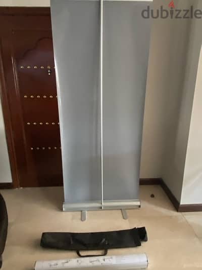 Aluminum Retractable Roll up Banner Stand for Conference Display