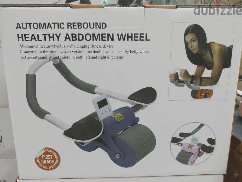 Automatic Rebound Healthy Abdomen Wheel 1