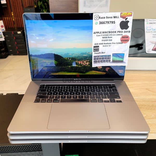 Apple MacBook Pro 2019 Core i7-9750H CPU 2.60GHz - Laptop