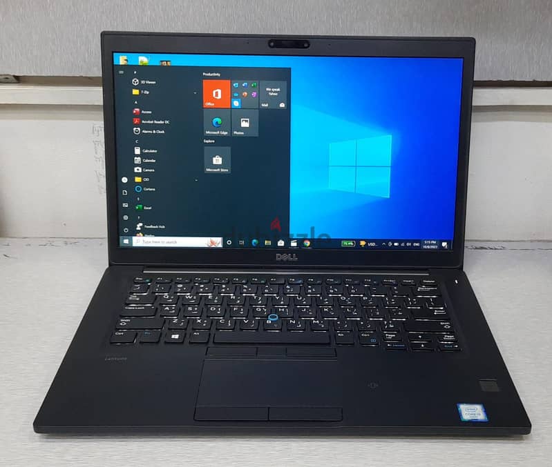 DELL Core I7 6th Generation Laptop (Face ID & CPR Reader) 14" FHD LED 0