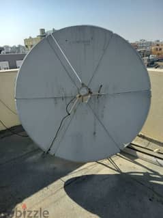 Big Size Dish Antena with Airtel Receiver 0